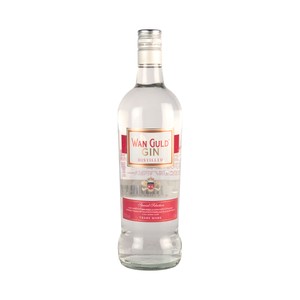 Ginebra española tipo dry botella 1 l.