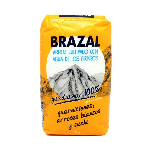 BRAZAL Arroz semi largo paquete de 1 kg.