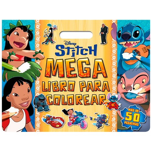 Stitch. Megalibro para colorear. Disney. DISNEY