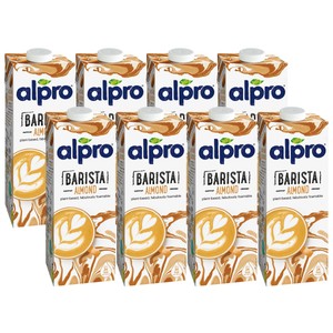 ALPRO Barista Bebida de almendras 100% vegetal, especial para café 8 x 1 l.