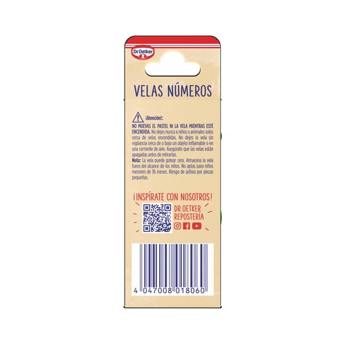 DR. OETKER Vela número dos, 1 uds.
