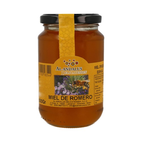 Miel de romero AL ANDALUS 500 g.