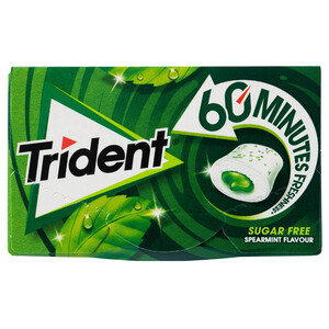Imagen de TRIDENT Chicles gragea de hierbabuena 20 g.