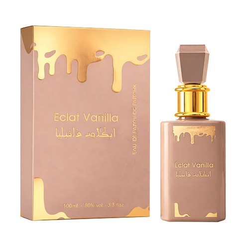 ECLAT Vainilla Eau de parfum (agua de perfume) árabe para mujer con vaporizador en spray 100 ml.