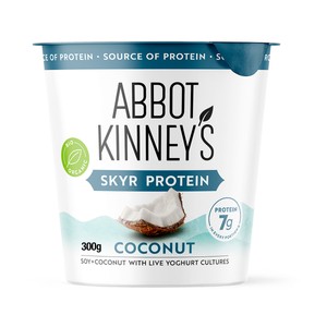 Imagen de ABBOT KINNEY´S Postre estilo skyr de soja y coco con proteina, sabor natural 300 g.