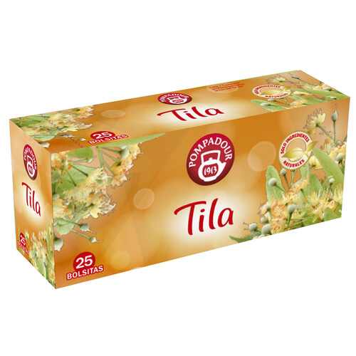 Tila POMPADOUR 25 uds.x 1,2 g.
