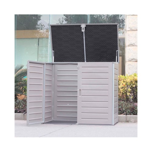 Armario arcón de resina 1170L GARDIUN SOFTEN de 140x82x123cm con amortiguadores.