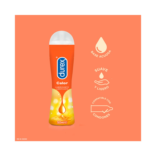 DUREX Pack de 2 geles lubricantes íntimos uno con efecto frio y otro con efecto calor DUREX.