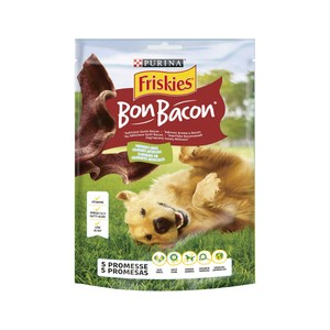 Imagen de FRISKIES Snacks para perros con aroma a bacon 120 g.