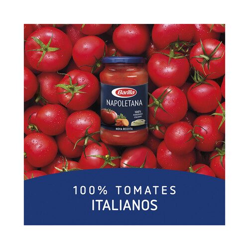BARILLA Salsa Napoletana (Napolitana) con base de tomate BARILLA 400 g.