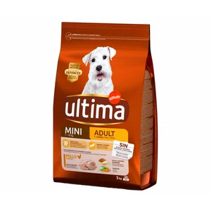 ULTIMA Comida para perro adulto de talla mini entre 1 y 10 kilogramos adult mini Affinity 3 kg.