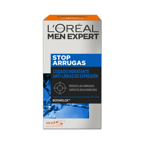 L´ORÉAL MEN EXPERT Crema hidratante anti-líneas de expresión L'ORÉAL MEN EXPERT Stop arrugas 50 ml.