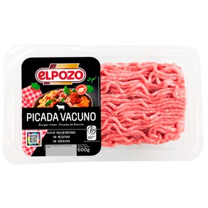 Imagen de EL POZO Preparado picada burger meat de vacuno 500 g.