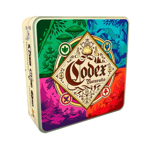 Juego de cartas Codex Naturalis, de 2 a 4 Jugadores +7 Años MALDITO DIGITAL
