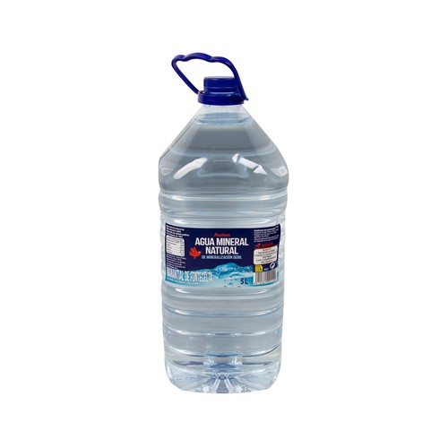 PRODUCTO ALCAMPO Agua mineral garrafa de 5 l.