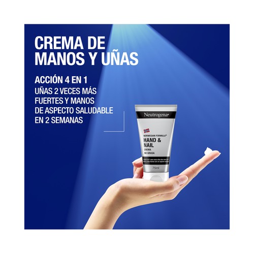 NEUTRÓGENA Crema de manos y uñas con fórmula noruega reparadora y suavizante 75 ml.