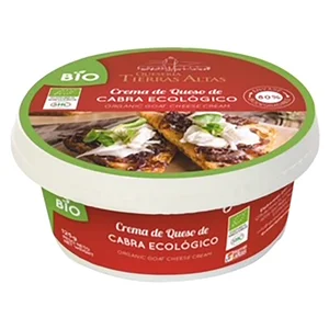 QUESERIA TIERRAS ALTAS Tarrina de crema de queso de cabra ecológico 125 g.