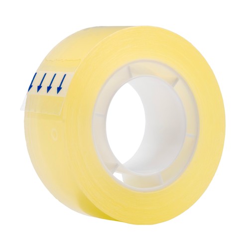 Rollo cinta adhesiva transparente 25 m. ALCAMPO