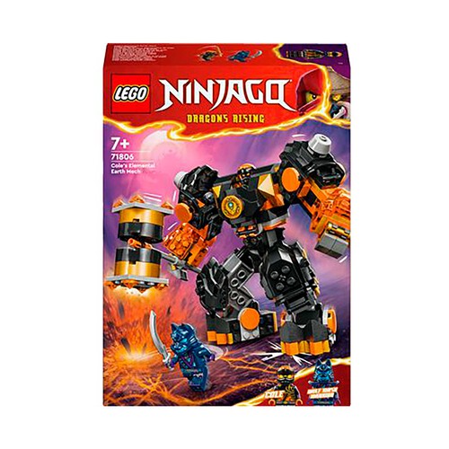 Meca Elemental de la Tierra de Cole LEGO Ninjago 71806