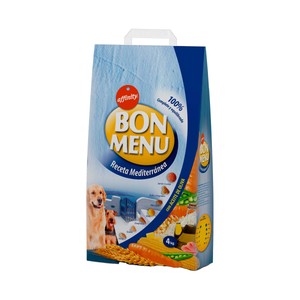 Imagen de BON MENU Comida para perro a base de croquetas, receta Mediterránea 4 kg.