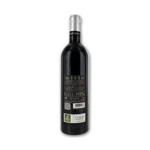 MIRTO  Vino tinto reserva con D.O. Rioja MIRTO botella de 75 cl.