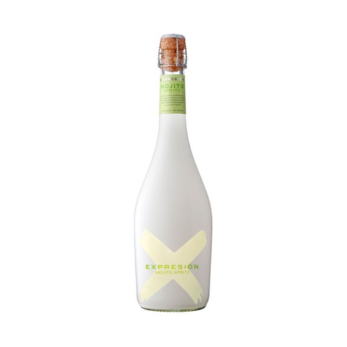 EXPRESION Vino espumoso con sabor a mojito botella 75 cl.