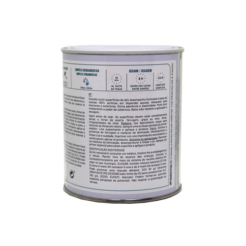 Esmalte brillante blanco, OK, 750ml.