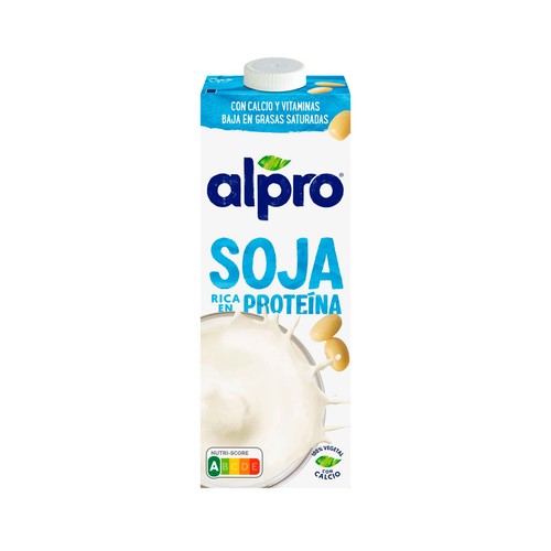 ALPRO Bebida de soja, 100% vegetal, rica en proteína vegetal  1 l.