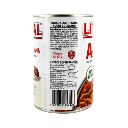 LITORAL Fabada Asturiana LITORAL 420 g