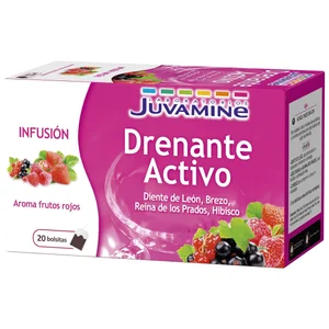 JUVAMINE Infusión Drenante Activo 20 Bolsitas 30 g.