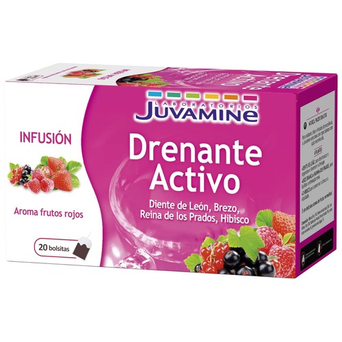 JUVAMINE Infusión Drenante Activo  20 Bolsitas 30 g.