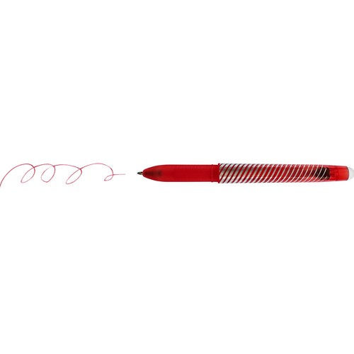 Bolígrafo tinta borrable rojo, ALCAMPO.