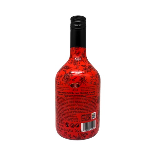 SARGENTO TEQUELA Crema de licor de sandía con tequila y agave botella 70 cl.