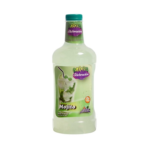 MIXES Bebida refrescante de mojito MIXES LA CELEBRACIÓN botella de 1,75 litros