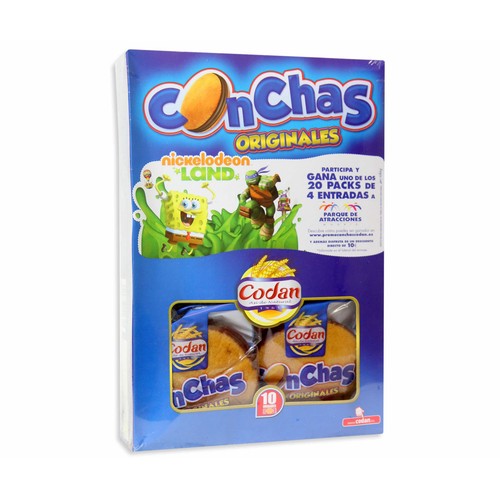 CODAN Conchas originales 10 uds.
