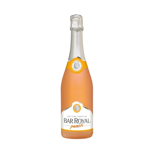 BAR ROYAL Vino frizzante espumoso con un delicado aroma a melocotón botella de 75 cl.