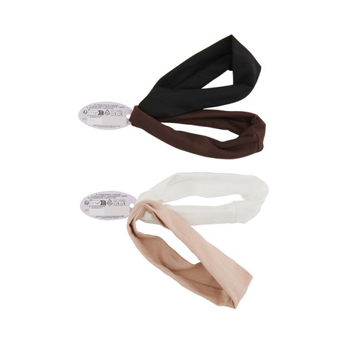 COSMIA Cintas anchas para cabello 2 uds.