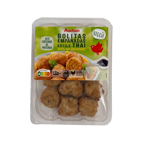 AUCHAN Bolitas empanadas al estilo Thai 200 gr. Producto Alcampo