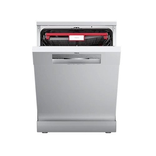 Lavavajillas TEKA DFS 76860 WH color blanco, capacidad: 14 servicios, clasificación energética: B, H: 84,5cm, A: 59,8cm, F: 60cm.
