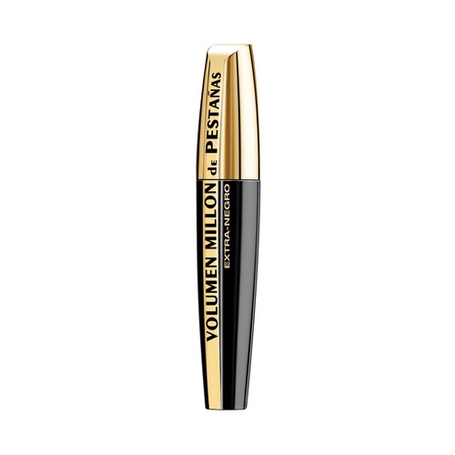 L"ORÉAL PARIS Volumen millón de pestañas Tono 001 Black Máscara de pestañas con efecto volumen extra negro.