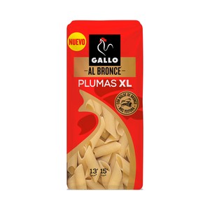 Imagen de GALLO Al bronce Pasta plumas xl 450 g.