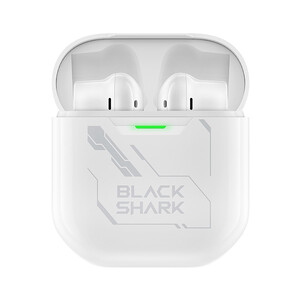 Auriculares Inalámbricos Bluetooth BLACK SHARK JoyBuds blanco, modo juego, modo música, control táctil, 28h autonomía.