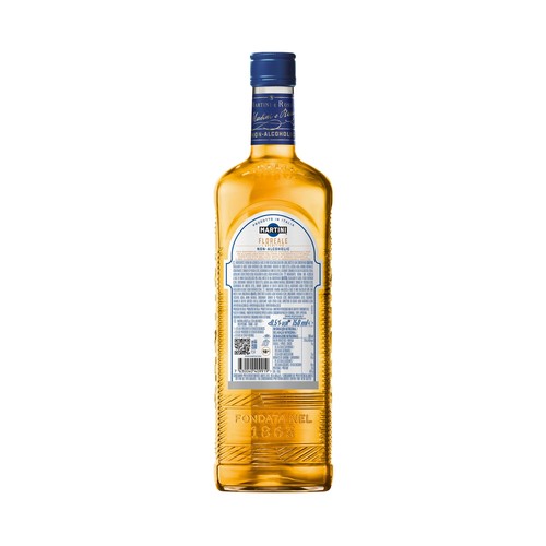 MARTINI Floreale Aperitivo sin alcohol, ligero y floral con notas de artemisa y manzanilla romana botella 75 cl.