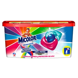 MICOLOR Triocaps Detergente en cápsulas 30 uds.