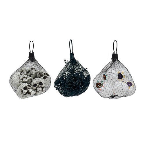 Set 10 mini objetos decorativos Halloween. ACTUEL.