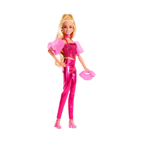 BARBIE Deluxe Metallic Muñeca con Corset Rosa +4 Años