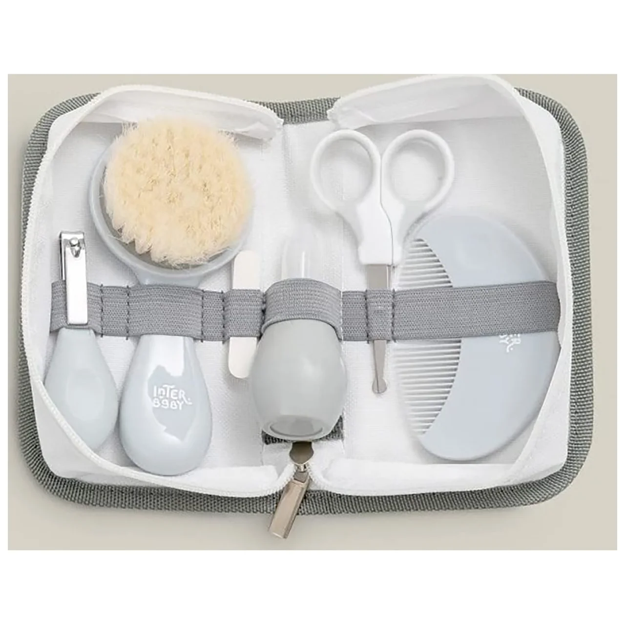 Set de higiene con neceser de koala gris