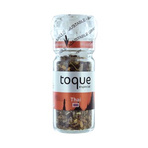 Imagen de TOQUE Sazonador Thai ideal para pescados, mariscos, verduras, sopas y ensaladas frasco de 38 g.