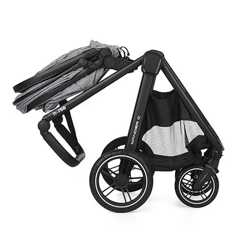 Combi trio 2 en 1 NURSE, portabebés, base isofix, color iron