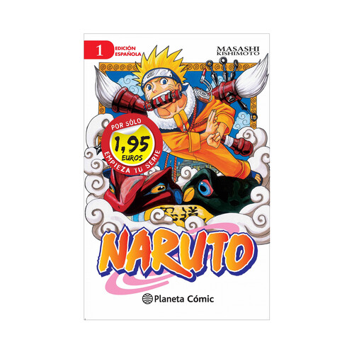 Naruto nº 01 1,95, MASASHI KISHIMOTO. Género: cómics. Editorial: Planeta.